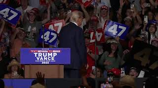 RALLY Trump holds a campaign rally in battleground Nevada