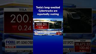 TESLA INC. Tesla Cybertruck owners are reporting rust spots on their vehicles #shorts