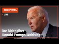 Livestream: Das sagt Joe Biden zu Donald Trumps Wahlsieg | DER SPIEGEL