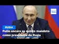 Putin encara su quinto mandato como presidente de Rusia