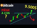 BITCOIN 9800$ PIÈGE À CON !? btc analyse technique crypto monnaie