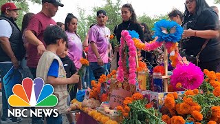 DIA Communities Remember Uvalde Shooting Victims With March On Día De Los Muertos