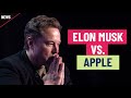 Why Elon Musk is threatening to ban Apple devices at his companies