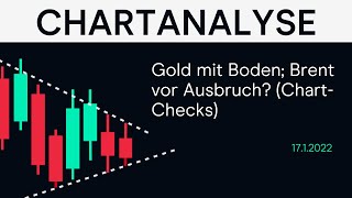 BRENT CRUDE OIL Gold mit Boden; Brent vor Ausbruch? (Chart-Checks)