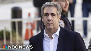 Trump on trial: Defense questions credibility of witness Michael Cohen