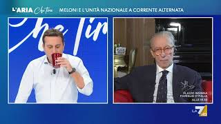 Appello di Meloni all&#39;unità, Vittorio Feltri: &quot;I cambiamenti che possono piacerle sono quelli ...