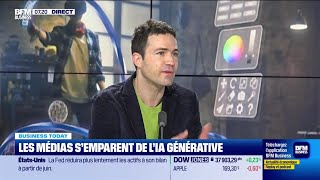 Nicolas Gaudemet (Onepoint) : Les médias s&#39;emparent de l&#39;IA générative