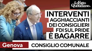 QUARTO GRP. COM STK USD0.10 A Genova scatta il quarto d&#39;ora medievale: bagarre in consiglio dopo gli interventi di Fdi sul Pride