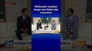 MCDONALD S CORP. McDonald’s president reveals failed ‘McPlant burger’ idea was shelved #shorts