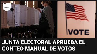 Georgia aprueba controversial norma electoral: se deberá hacer un recuento manual de votos