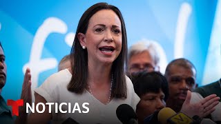 Machado dice que el exilio de González era necesario pero ella ha &quot;decidido permanecer en Venezuela&quot;