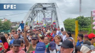 S&U PLC [CBOE] Colombia y Venezuela abren al paso de vehículos el cuarto puente en su frontera común