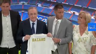 EDEN INNOVATIONS LTD Watch live: Eden Hazard unveiled as Real Madrid player