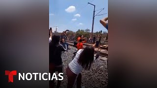 En video: Una mujer muere tras ser arrollada por la locomotora ‘La Emperatriz’ en México