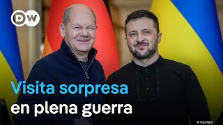 Scholz promete en Kiev nueva ayuda militar por 650 millones de euros