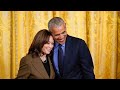 'Couldn't be prouder to endorse you': Barack and Michelle Obama back Kamala Harris