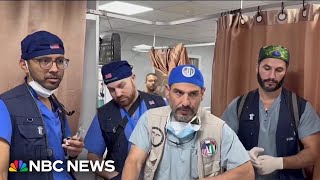American doctors stay in Gaza hospital after being offered chance to leave
