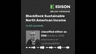 BLACKROCK INC. BlackRock Sustainable American Income Trust in 60 seconds