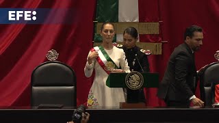 Claudia Sheinbaum asume como presidenta de México y promete continuar la transformación del país