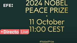 NOBEL 🔴📡 Anuncio del Nobel de la Paz