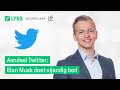 Aandeel Twitter: Elon Musk doet vijandig overnamebod | LYNX Beursflash