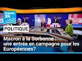 Discours d'Emmanuel Macron sur l'Europe: "Notre Europe est mortelle, il faut un sursaut"