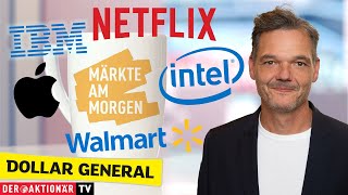 INTEL CORP. Opening Bell: Walmart, Dollar General, IBM, Intel, Apple, Netflix