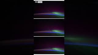 AURORA Comet, aurora and sunrise caught on camera