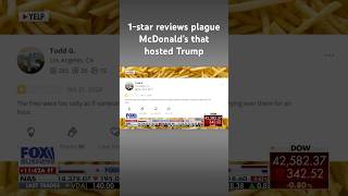 YELP INC. McDonald’s that hosted Trump hit with slew of bad reviews on Yelp #shorts