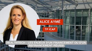 TP ICAP GRP. ORD 25P [Cercle santé, pharma &amp; biotech] TP ICAP - Alice Aymé