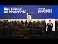 Emmanuel Macron : « Il nous faut aussi mettre fin à l’Europe compliquée »
