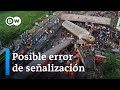 La India vincula el accidente ferroviario con un error humano
