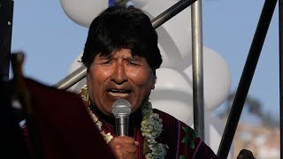 Bolivia&#39;s former President claims his car was shot during an assassination attempt