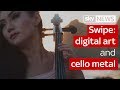 Swipe | Digital art & cello metal 