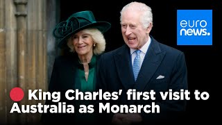 🔴 LIVE: Historic first visit of King Charles &amp; Queen Camilla to Australia | euronews 🇬🇧