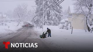 Mucha nieve y tiempo severo en ambas costas como adelanto para Thanksgiving