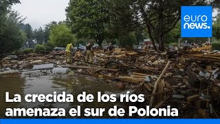 La crecida de los ríos amenaza el sur de Polonia y las inundaciones retroceden en otras partes