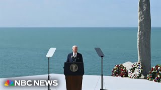 Biden evokes D-Day heroes in speech about threats to democracy