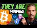 BITCOIN PRICE LIVE! Altcoin Pumps Now! (NEXT GAINERS)