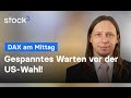 Risk off! Gespanntes Warten im Markt!  DAX-Analyse am Mittag