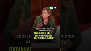 #Giovanati (FI) in aula: &quot;Una donna per essere tale deve essere mamma”