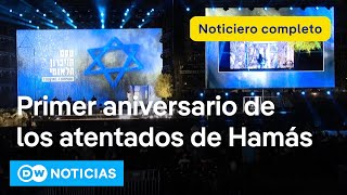 🔴 DW Noticias: Israel recuerda a las víctimas del 7 de octubre [Noticiero completo]