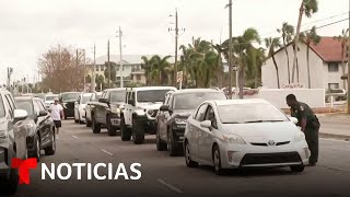 KEY Noticias Telemundo llega a Siesta Key, la localidad en la que Milton tocó tierra