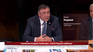 Patrick Pouyanné, le PDG de TotalEnergies, évoque les liens du groupe avec la Russie