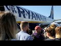 Seis vuelos cancelados en la primera de las 11 jornadas de huelga de Ryanair en España