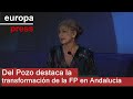 Del Pozo destaca la transformación de la FP en Andalucía como vía de inserción laboral