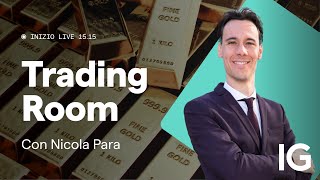 Live Trading con Nicola Para e Andrea Martella | IG Trading Room del 30.10.2024