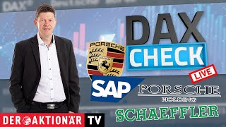 BAYER AG NA O.N. DAX-Check LIVE: Bayer, BayWa, Fresenius, Porsche AG, Porsche Holding, SAP, Schaeffler, Symrise