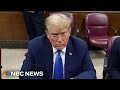 Trump criminal trial opening statements start today | NBC News special report