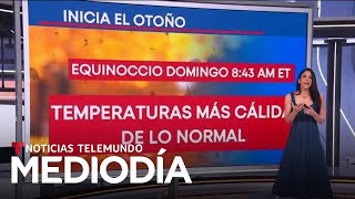 Este domingo llega el otoño y le explicamos por qué hay cambio de estaciones (y más o menos calor)